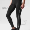Airlift High-Waist Suit Up Leggings – svart/vit