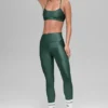 7/8-långa High-Waist Airlift Legging – klövergrön
