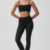Airlift Mesh Cherish-leggings med High-Waist – Svart