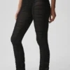 Airlift Mesh Cherish-leggings med High-Waist – Svart