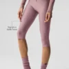 Airlift Mesh Divine Capri High-Waist – Smoky Quartz