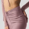 Airlift Mesh Divine Capri High-Waist – Smoky Quartz