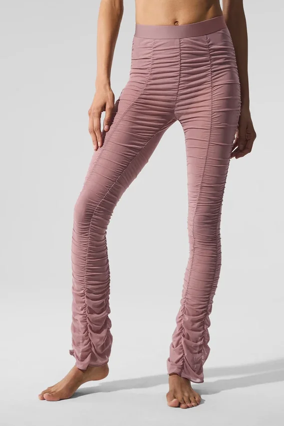 Airlift Mesh High-Waist Cherish Legging – Smoky Quartz