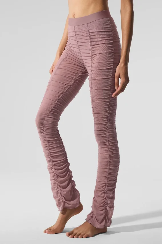 Airlift Mesh High-Waist Cherish Legging – Smoky Quartz
