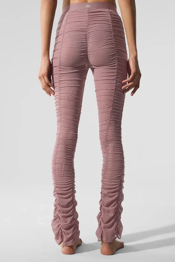 Airlift Mesh High-Waist Cherish Legging – Smoky Quartz