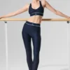 Airlift Mesh High-Waist Darling Stirrup Legging – Navy
