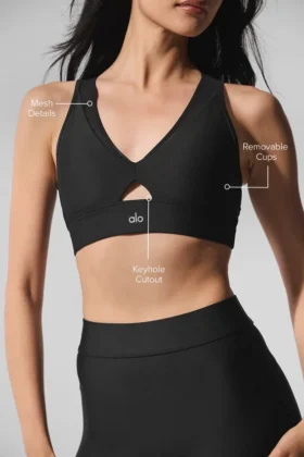 Airlift Mesh Just Right-bh – svart
