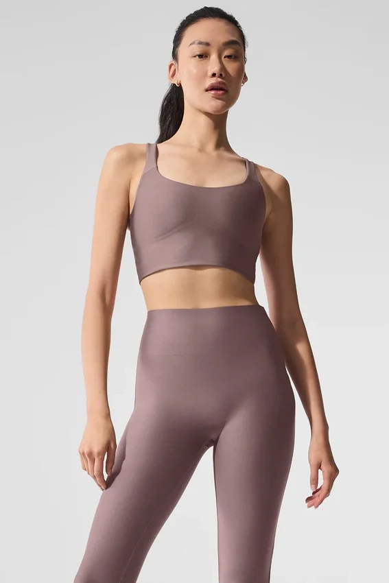 Airlift Sleek Bra Tank – Mushroom