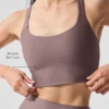 Airlift Sleek Bra Tank – Mushroom