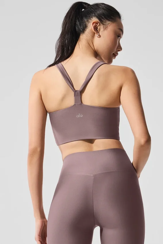 Airlift Sleek Bra Tank – Mushroom