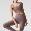 Airlift Sleek Bra Tank – Mushroom