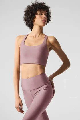 Airlift Sleek Bra Tank – Smoky Quartz