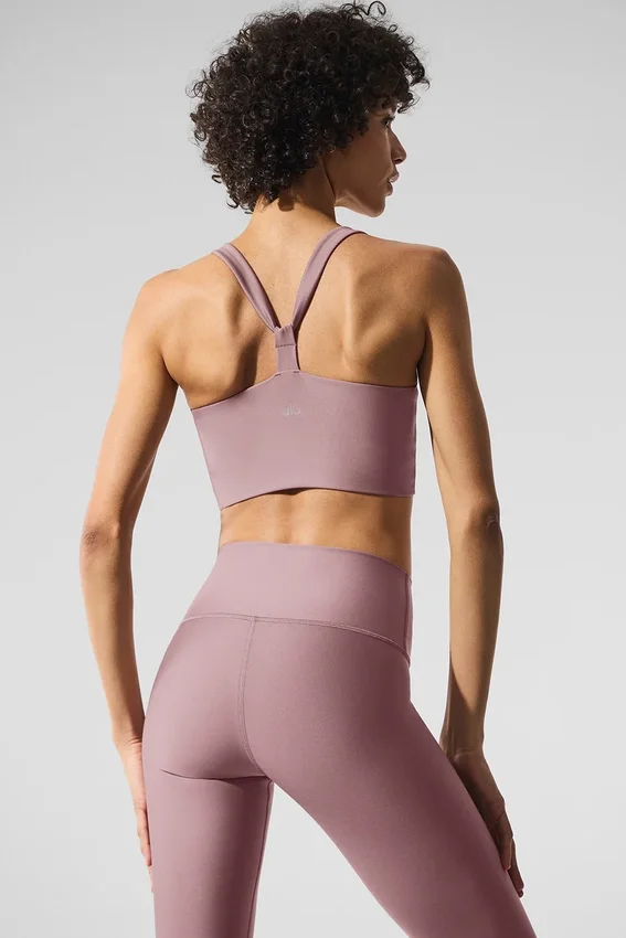 Airlift Sleek Bra Tank – Smoky Quartz