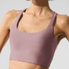 Airlift Sleek Bra Tank – Smoky Quartz