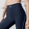 Airlift Speedwork-leggings med hög midja och 7/8-längd – Navy