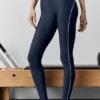 Airlift Speedwork-leggings med hög midja och 7/8-längd – Navy