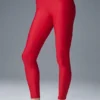 Airlift Strength Extreme High-Waist 7/8-Leggings – Bold Red