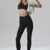 Airlift Strength High-Waist 7/8 Leggings – Svart