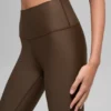 Airlift Winter Warm High-Waist Leggings – Espresso