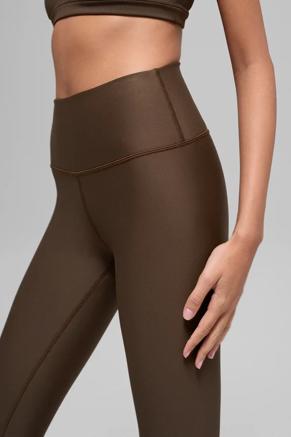 Airlift Winter Warm High-Waist Leggings – Espresso