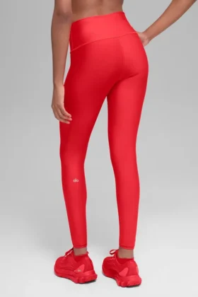 Airlift Winter Warm High-Waist Leggings – klarröd