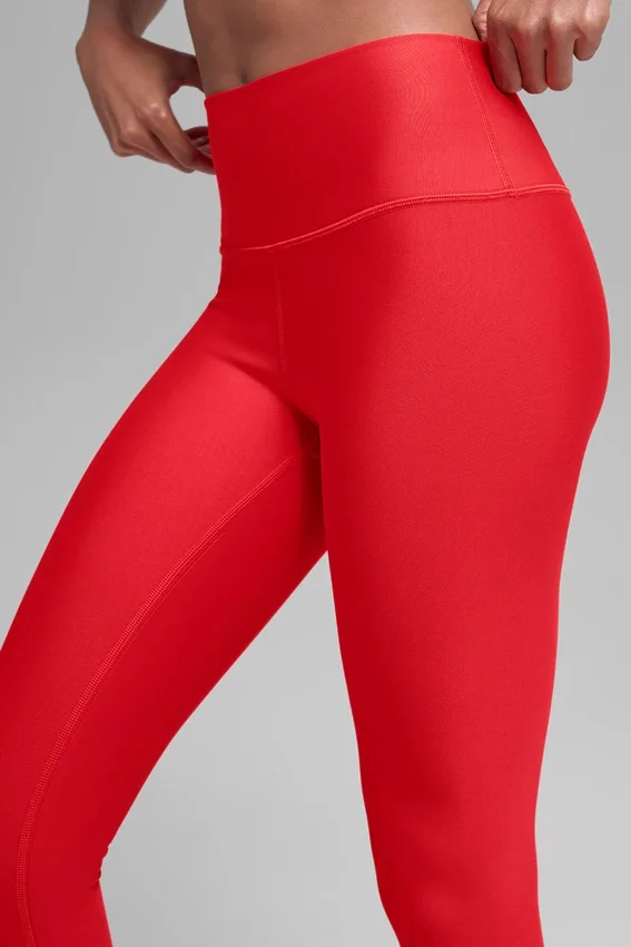 Airlift Winter Warm High-Waist Leggings – klarröd