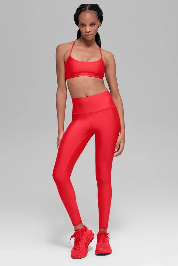 Airlift Winter Warm High-Waist Leggings – klarröd