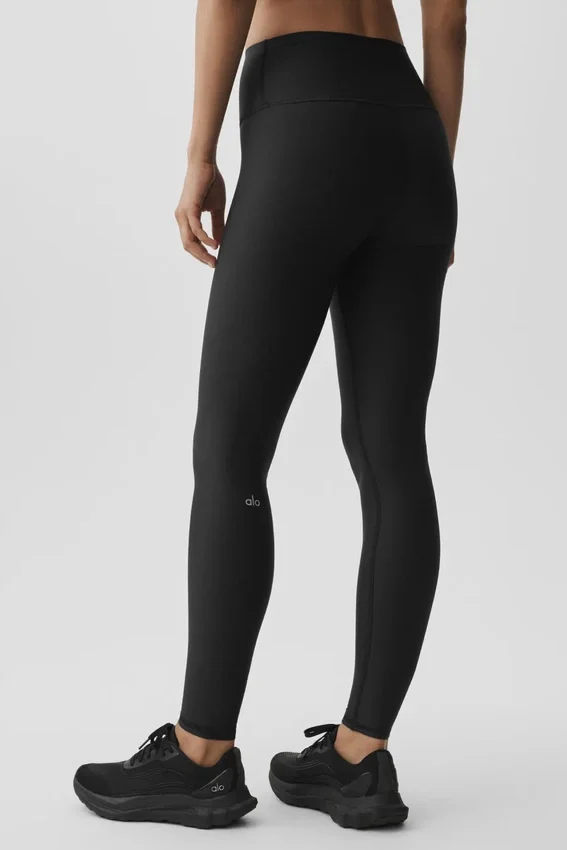 Airlift Winter Warm High-Waist Leggings – svarta