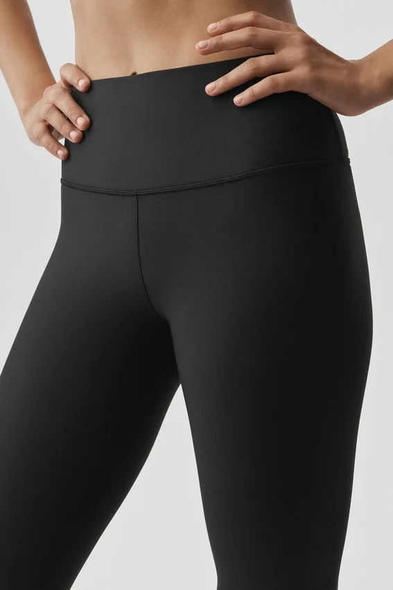 Airlift Winter Warm High-Waist Leggings – svarta
