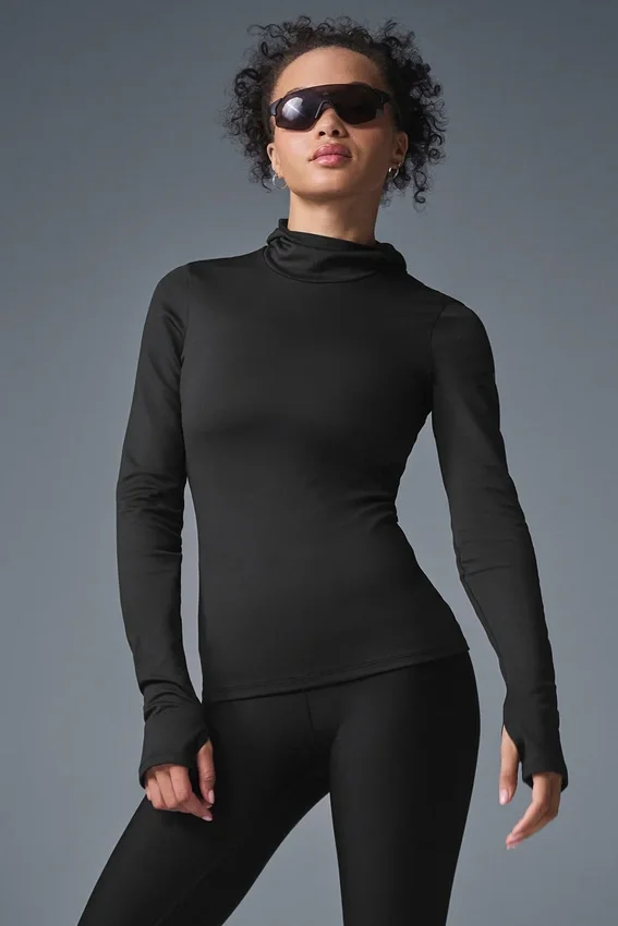 Airlift Winter Warm Hooded Runner – Svart
