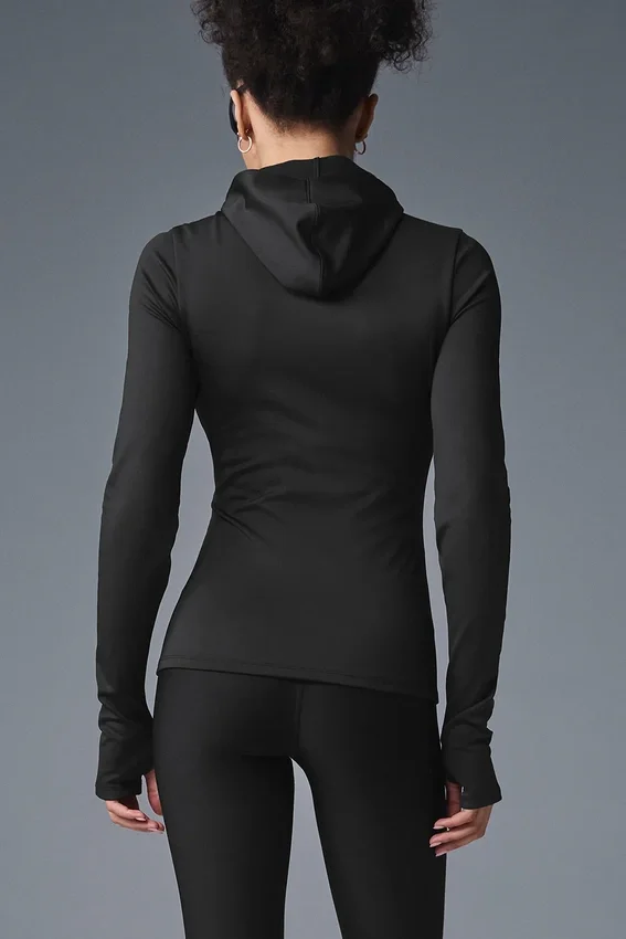 Airlift Winter Warm Hooded Runner – Svart