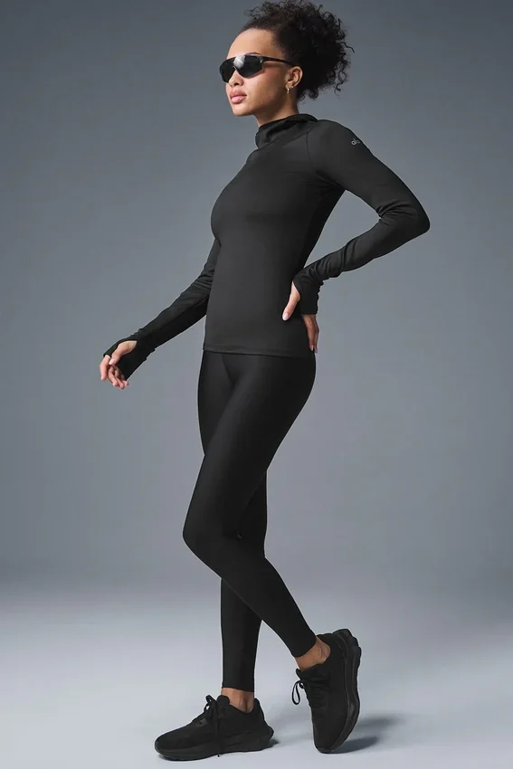 Airlift Winter Warm Hooded Runner – Svart