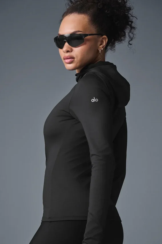 Airlift Winter Warm Hooded Runner – Svart