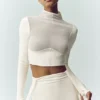 Airlift Winter Warm Mesh Ski Time långärmad tröja – Ivory