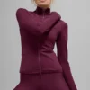 Airlift Winter Warm Radiant jacka med hel dragkedja – Burgundy