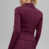 Airlift Winter Warm Radiant jacka med hel dragkedja – Burgundy