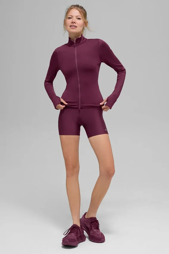 Airlift Winter Warm Radiant jacka med hel dragkedja – Burgundy