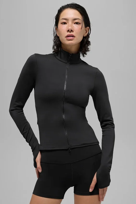 Airlift Winter Warm Radiant jacka med hel dragkedja – Svart