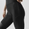 Airlift Winter Warm Supermoto-leggings med hög midja – Svart