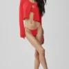 Airmesh Venus-string – klarröd