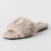 Alo Classico sandal i fuskpäls – Oat