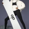 Alo Glacier Snowboard – Svart/Vit