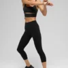 Alo High-Waist Airbrush Capri | DammLeggings