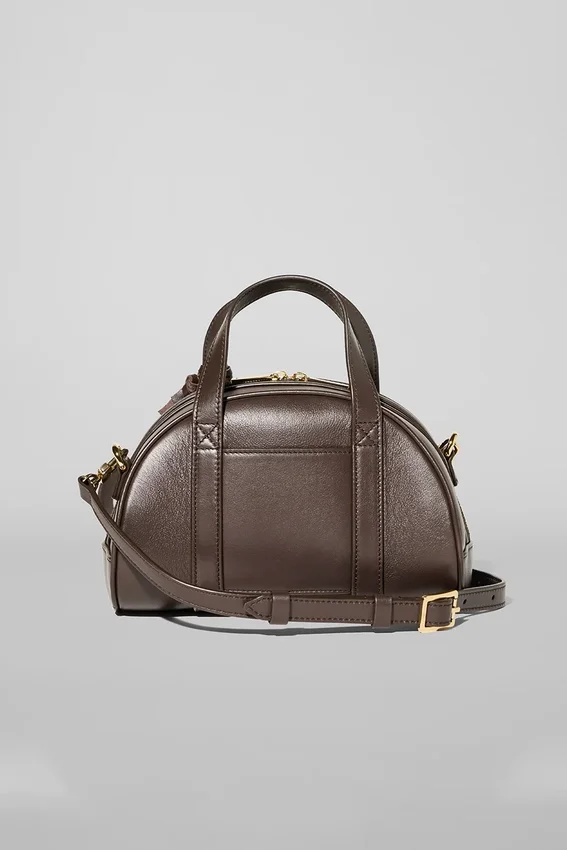 Alo Mini Odyssey – espressofärgat läder