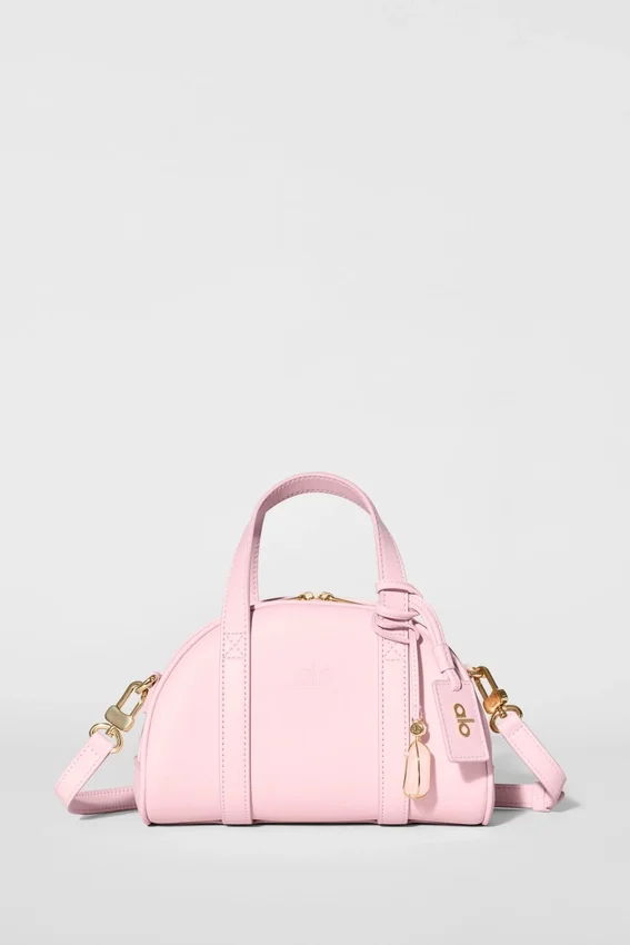 Alo Mini Odyssey – solblekt rosa läder