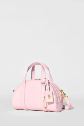 Alo Mini Odyssey – solblekt rosa läder