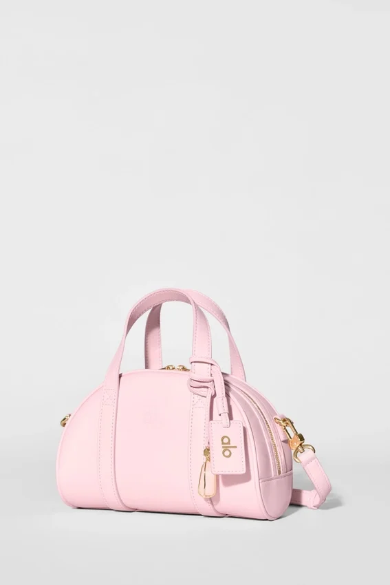 Alo Mini Odyssey – solblekt rosa läder