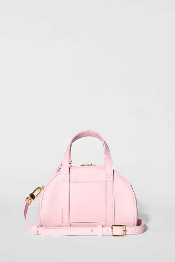 Alo Mini Odyssey – solblekt rosa läder