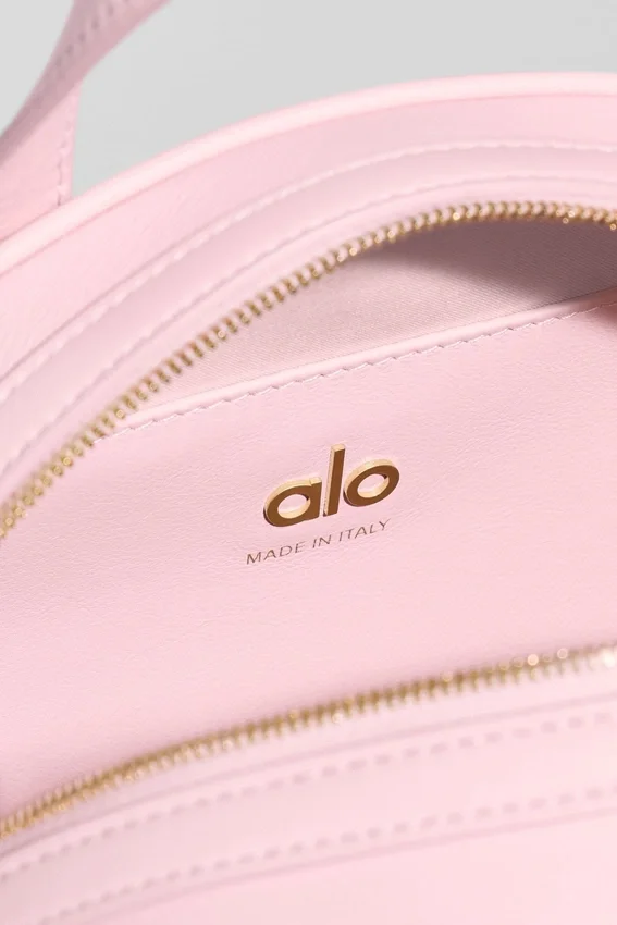Alo Mini Odyssey – solblekt rosa läder