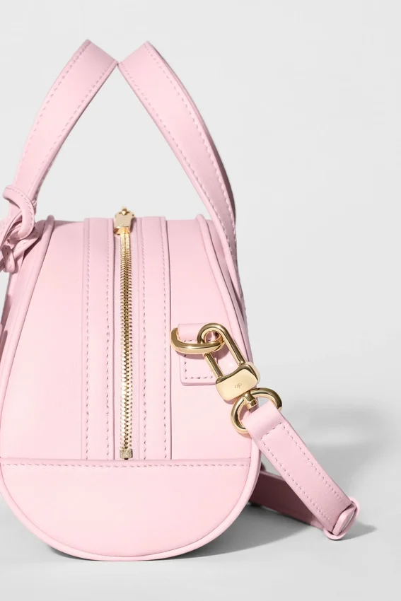 Alo Mini Odyssey – solblekt rosa läder